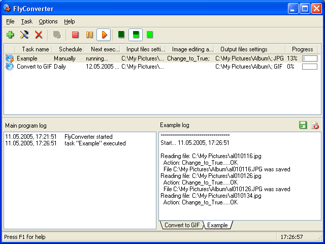FlyConverter Screenshot